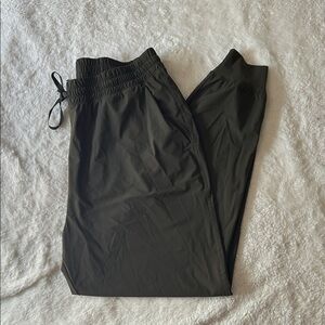 Old Navy High-Waisted SleekTech Olive Green Joggers